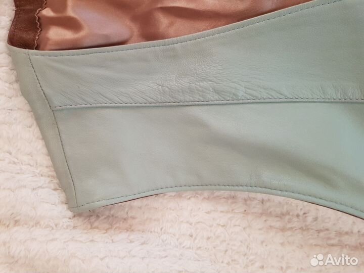 Жилетка женская44раз нат кож