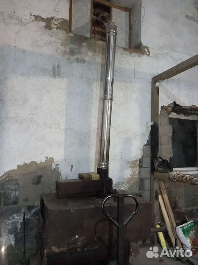 Печь для гаража с водяным контуром