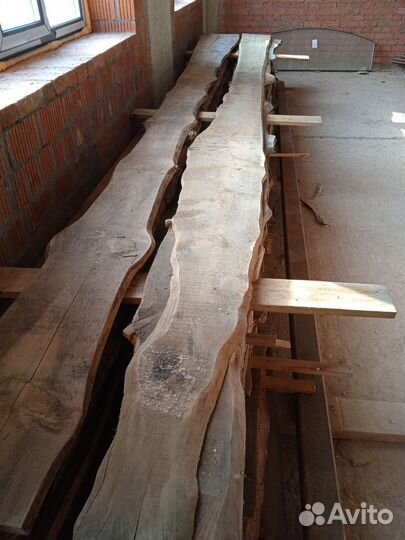 Слэб сосна, доска необрезная сухая сосна