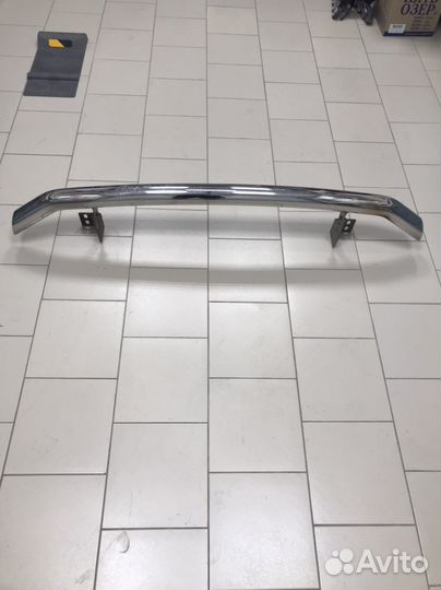 Защита заднего бампера prado 150