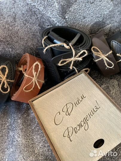 Ремень черный из кожи Буйвола. Доставка