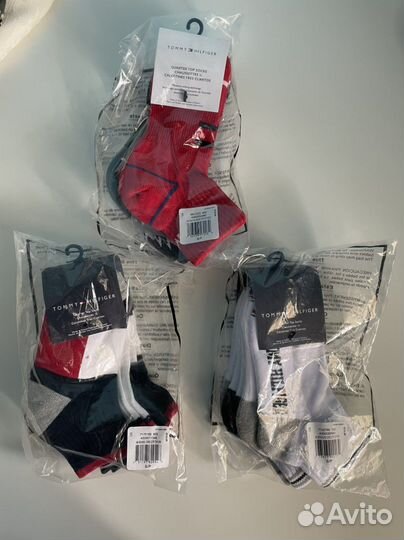 Tommy hilfiger новые носки 4-7лет