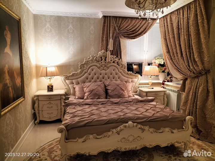 Шикарный комплект штор (Италия)