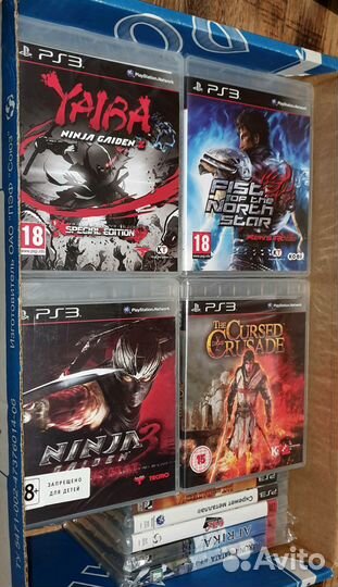 PS2/PS3 Лицензия (Новые редкие игры)