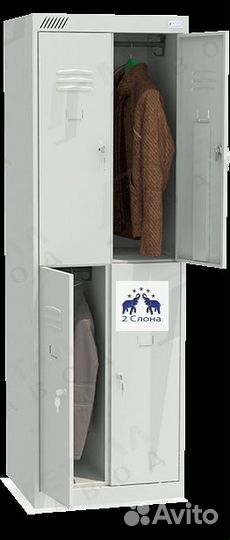 Шкафы для одежды двухдверные