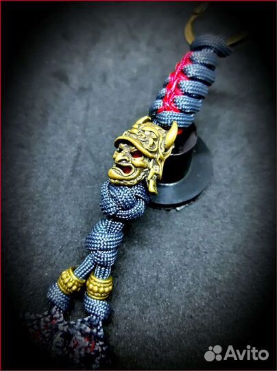 Брелки самурайские шлемы
