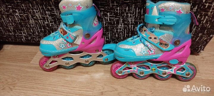 Роликовые коньки детские раздвижные Kreiss