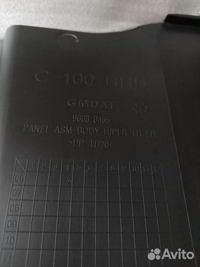 Накладки порогов Opel Antara 07-14