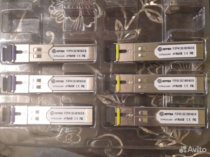 Модуль оптический rotek sfp w 1.25g 1490/1550