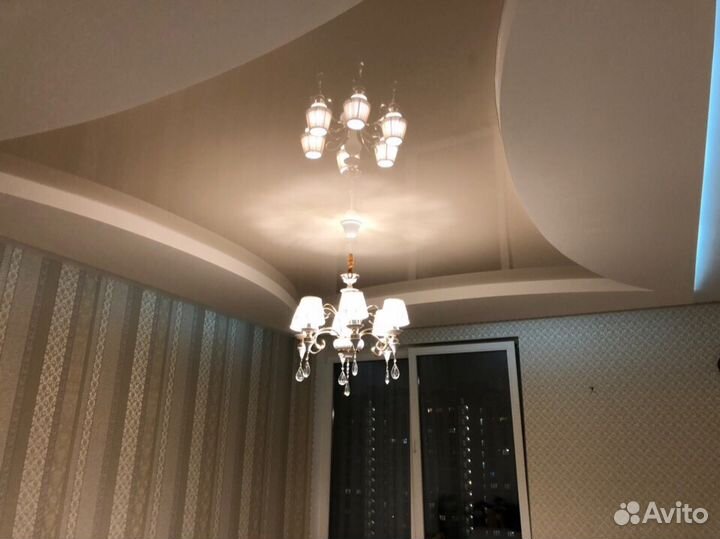 Натяжные потолки «loft»