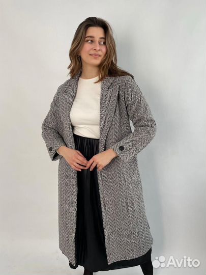 Пальто zara осеннее новое s m l