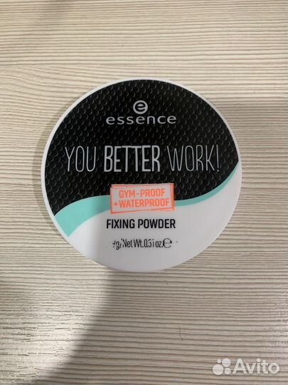 Прозрачная пудра