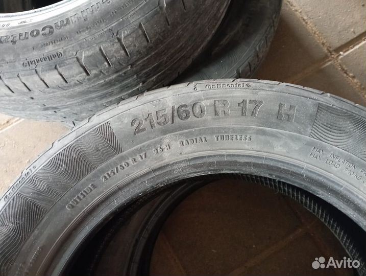 Continental ContiPremiumContact 215/60 R17
