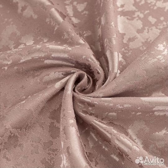 Шторы розовые