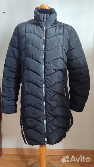 Пуховик женский 48 черный