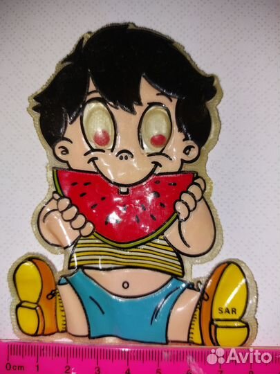 Винтаж Наклейка на одежду,б/у,привет из 90х