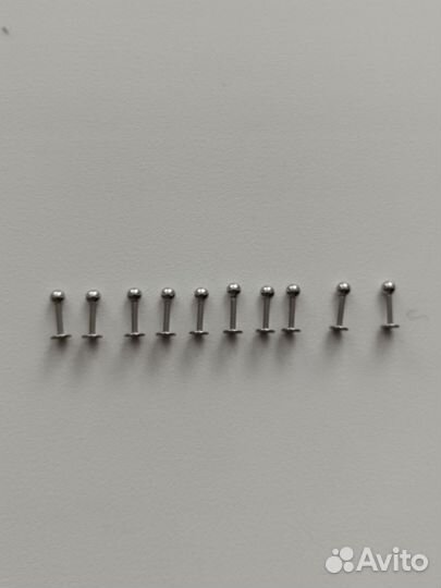 Лабреты из титановой стали