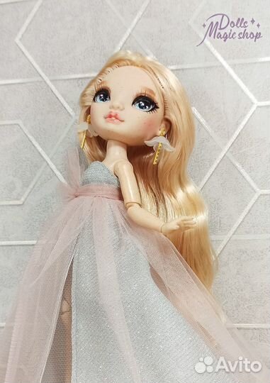 Платье ручной работы для кукол Rainbow High