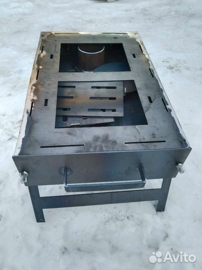 Печь для походной бани