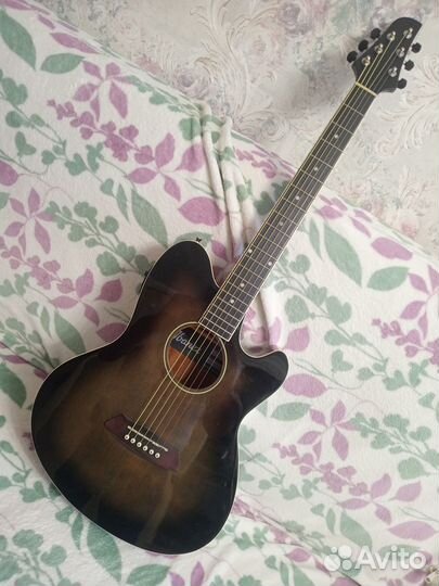 Электроакустическая гитара ibanezTCY10E-BK