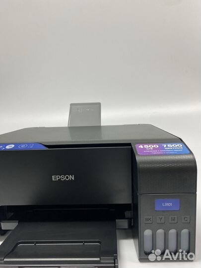 Мфу цветное Epson L3101 (4х цветн., A4, снпч)