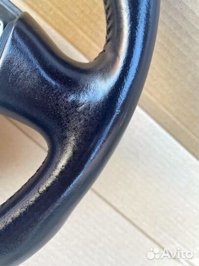 Руль в сборе Audi a4 (b5/b6) s-line синий