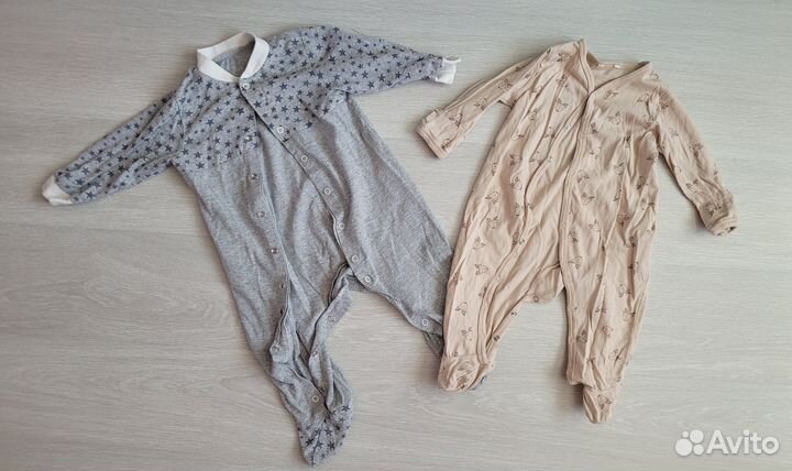 Детские вещи на мальчика пакетом 68-74