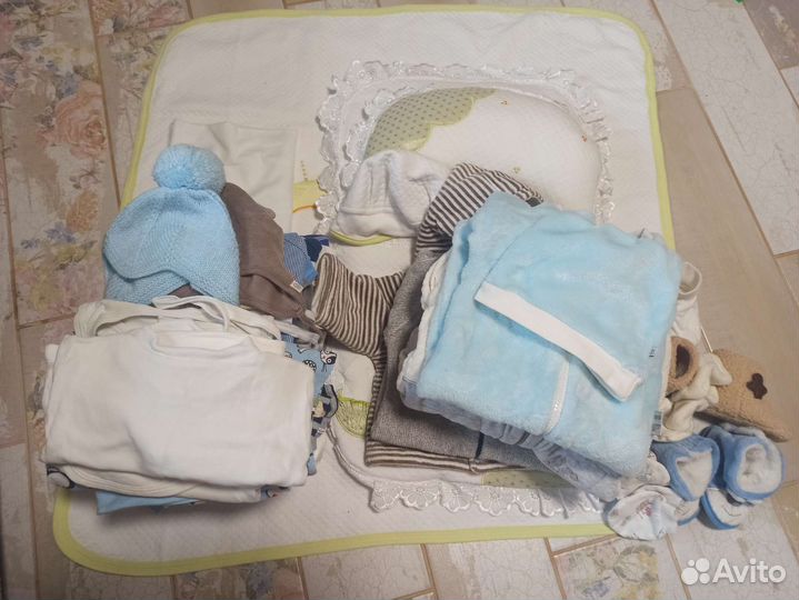 4 больших пакета 0-11+шарф-слинг и коврик t.l