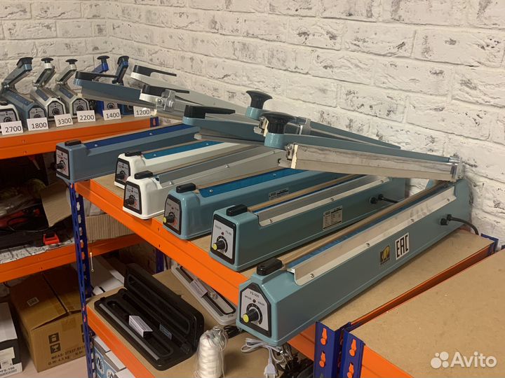 Запайщик пакетов 500 с ножом металлический