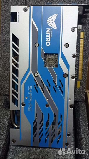 Видеокарта RX 580 8GB Sapphire Nitro+SE