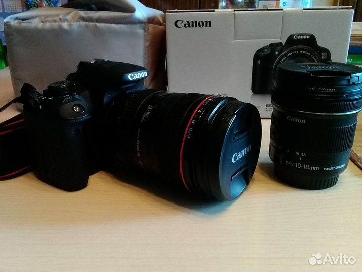Зеркальный фотоаппарат Canon EOS 700 D Body