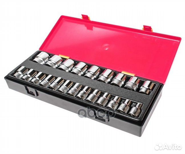 Набор головок 12-гранных 1/2