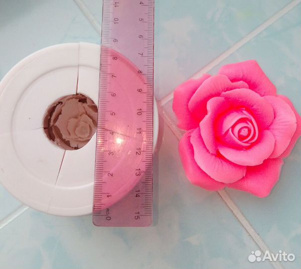 Силиконовая форма розы