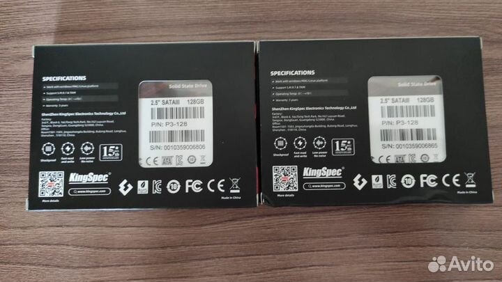 SSD Kingspec 128gb (Новый)