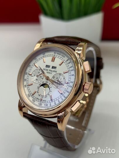 Красивые мужские механические часы Patek Philippe