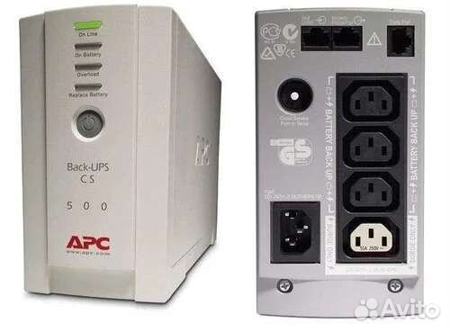 Ибп APC 500 Back-UPS CS