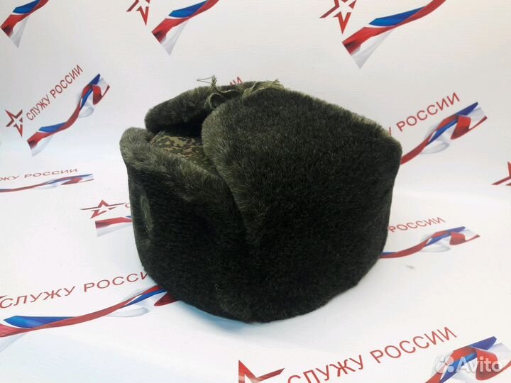 Шапка формованная зеленая цифра вкпо