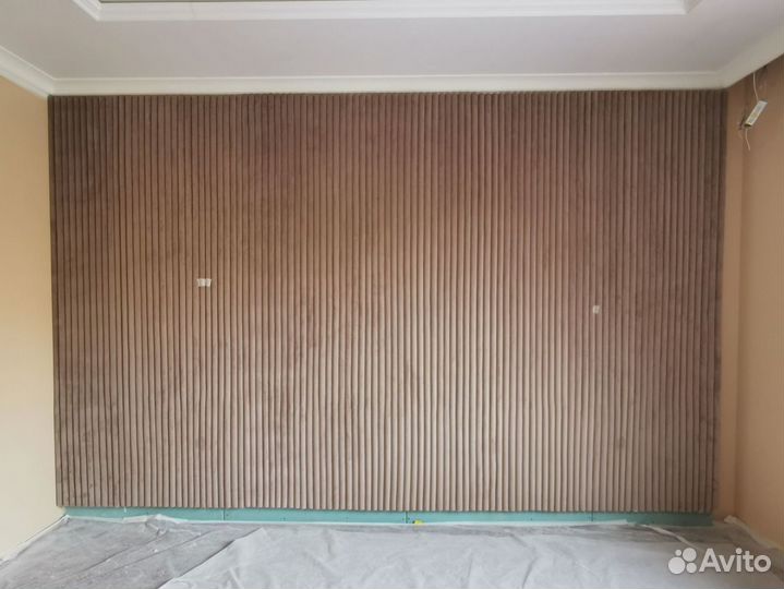 Мягкие стеновые панели, круглые