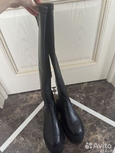 Сапоги ботфорты зимние 40