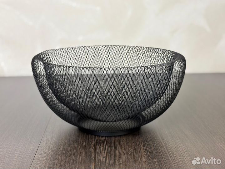 Фруктовница металлическая/Ваза для фруктов/Конфетн