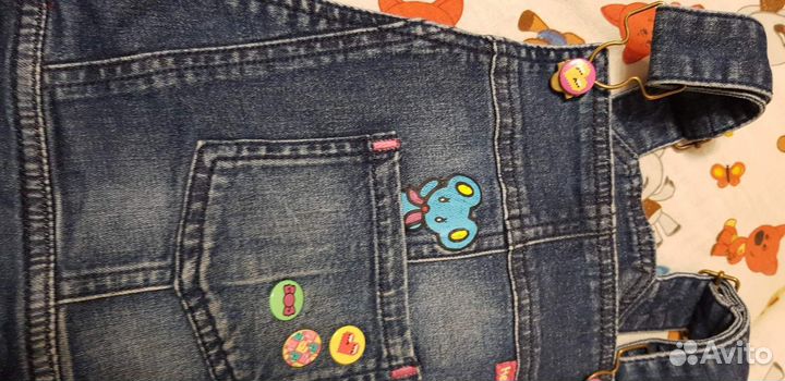 Джинсовый сарафан, комбинезон