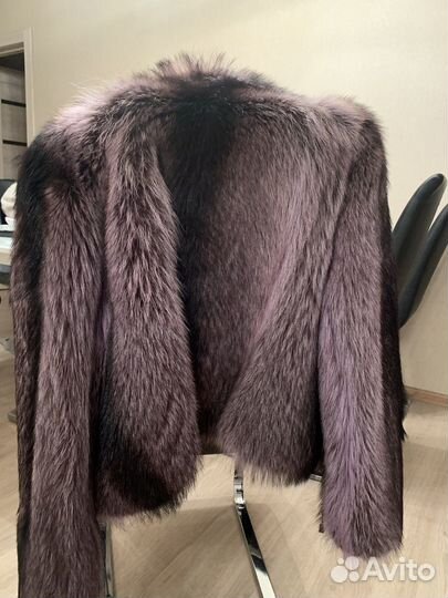 Шуба енотовая