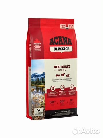 Сухой корм для собак Acana Red Meat