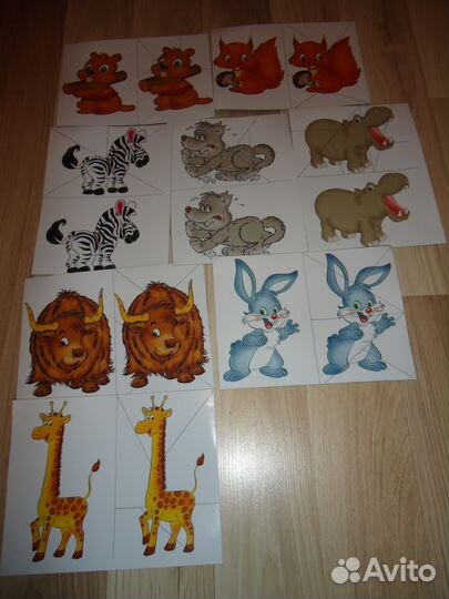 Развивающие картинки -магниты для малыша