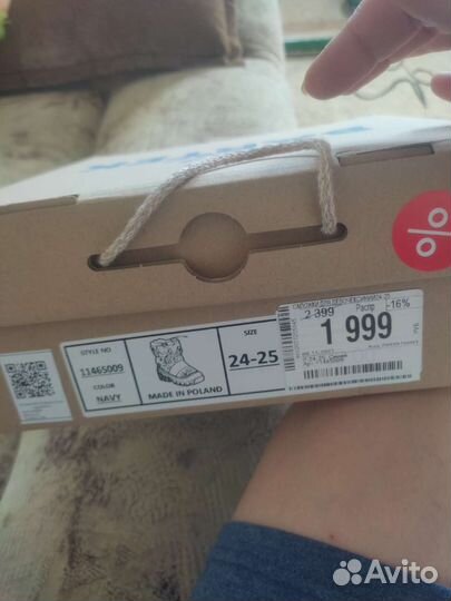 Зимние сапожки детские