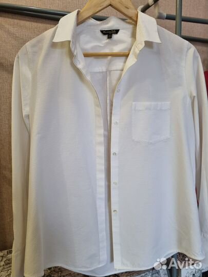 Massimo dutti рубашка женская белая M