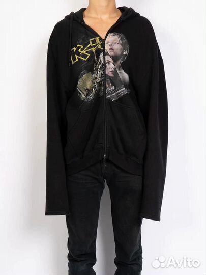 Vetements titanic zip hoodie