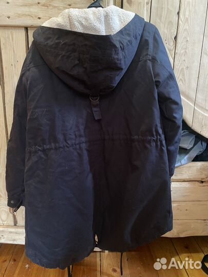 Пуховик adidas 48 теплый