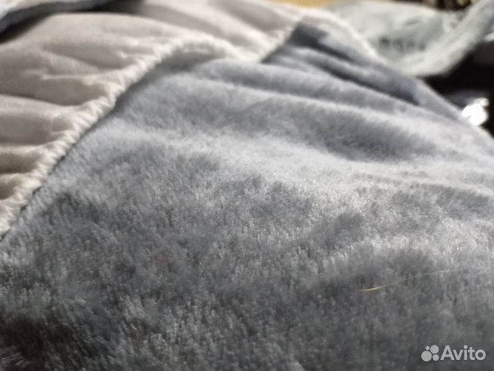 Постельное бельё. Махровое+простыня на резинке