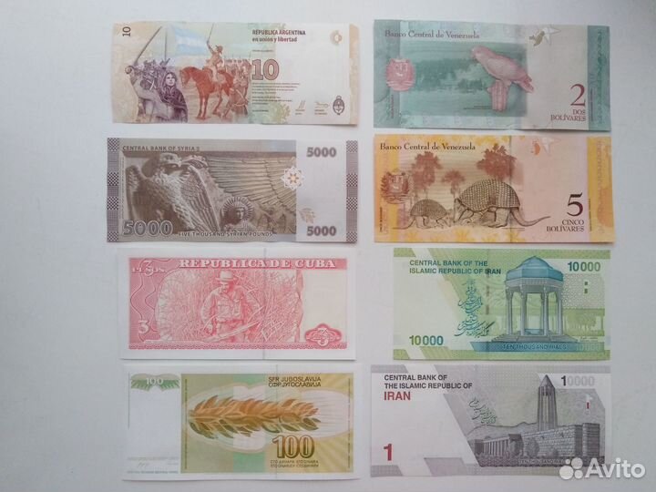 Банкноты мира / + новинки